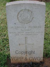 Dar Es Salaam War Cemetery - Hill, Arthur